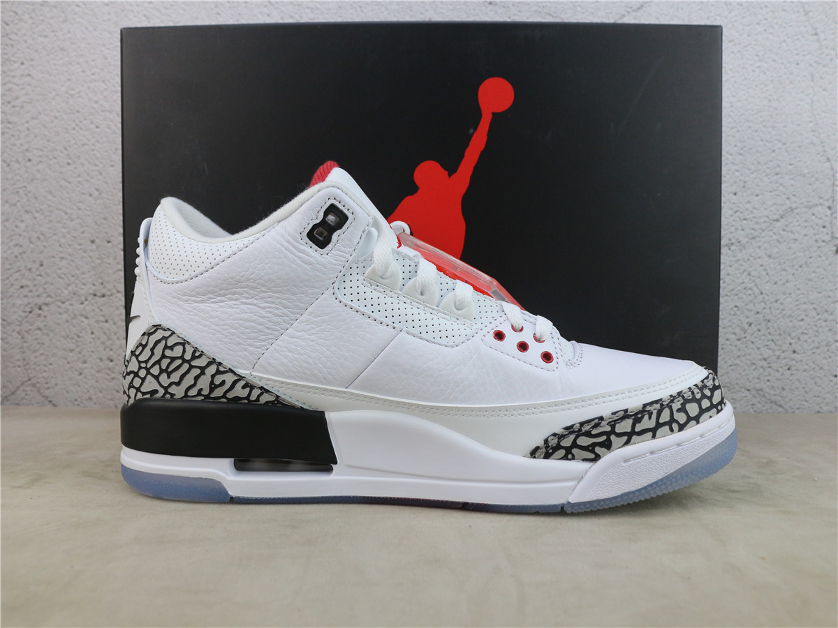 Air Jordan 3 Retro Free Throw Line White Cement 923096-101